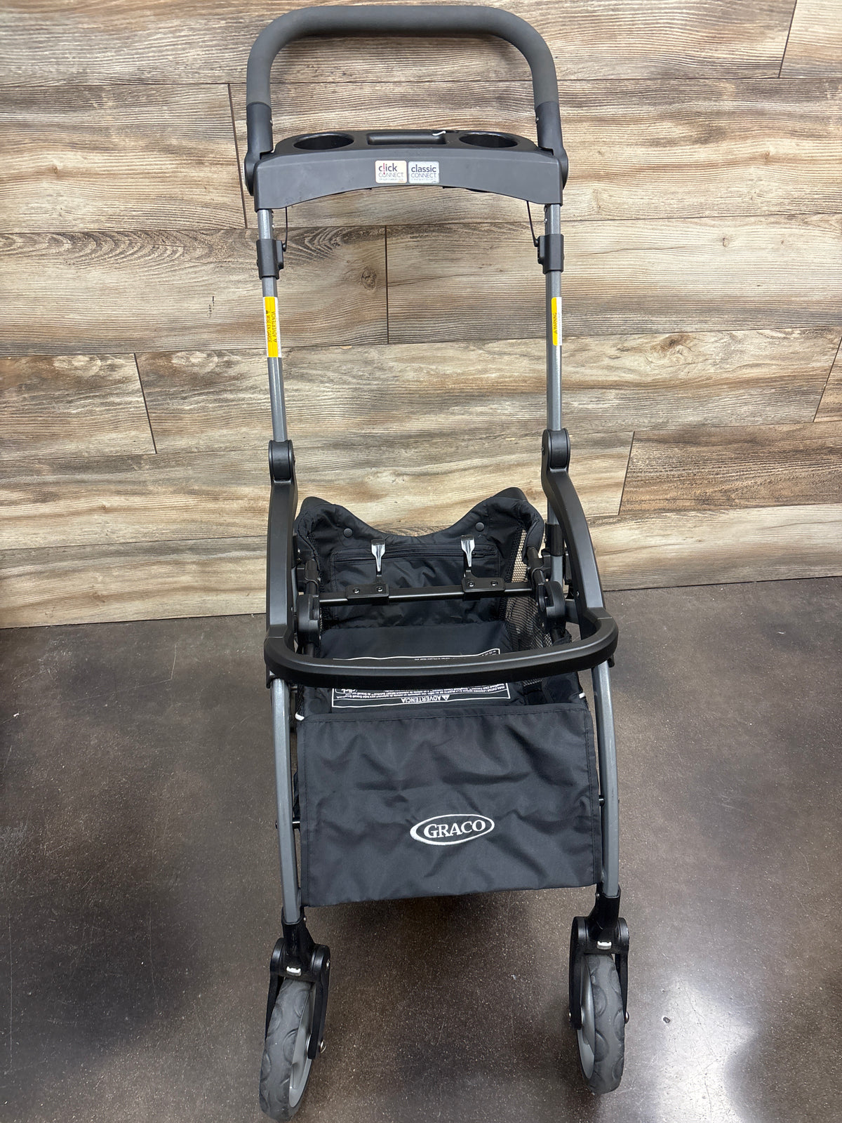Graco SnugRider Elite Infant Car Seat Frame Stroller - Black