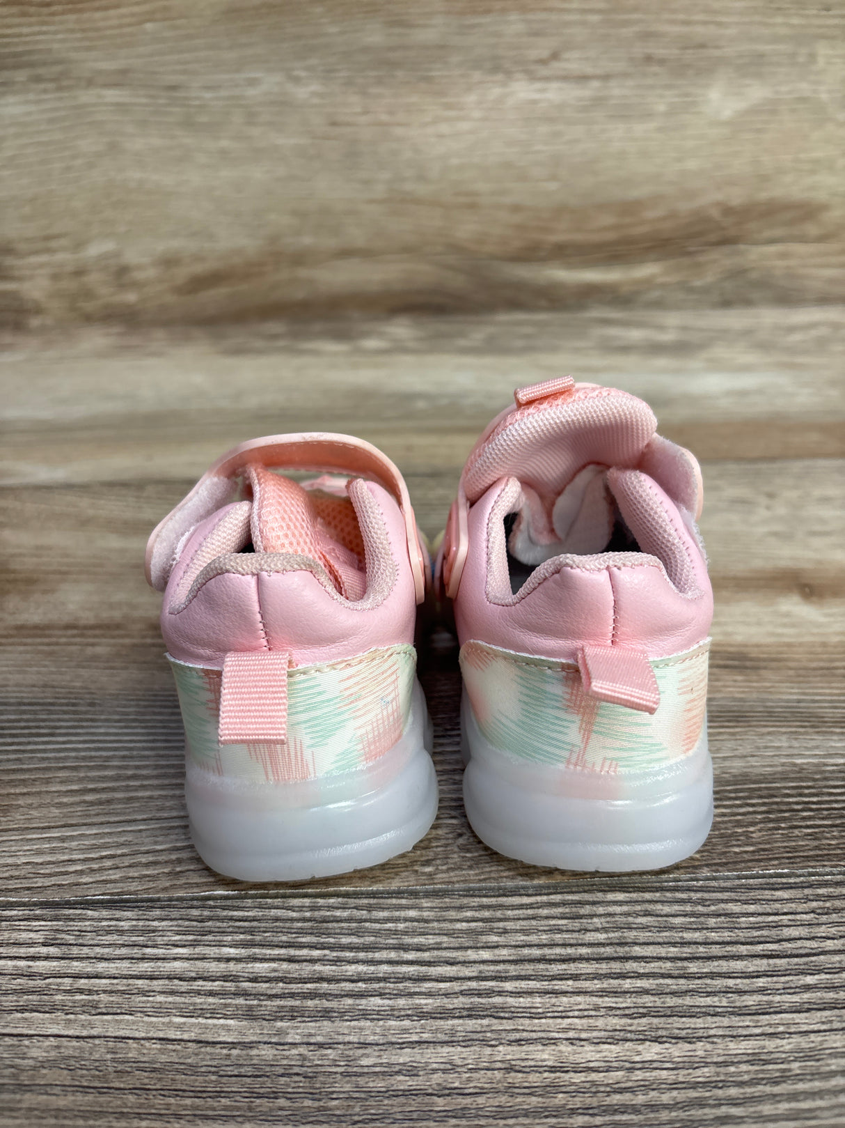 Light-Up Sports Shoes, Pink Duck sz 4c