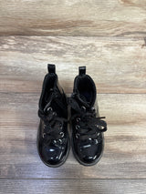 SEYCHELLES Patent Leather Lace-Up Boots Black sz 8c