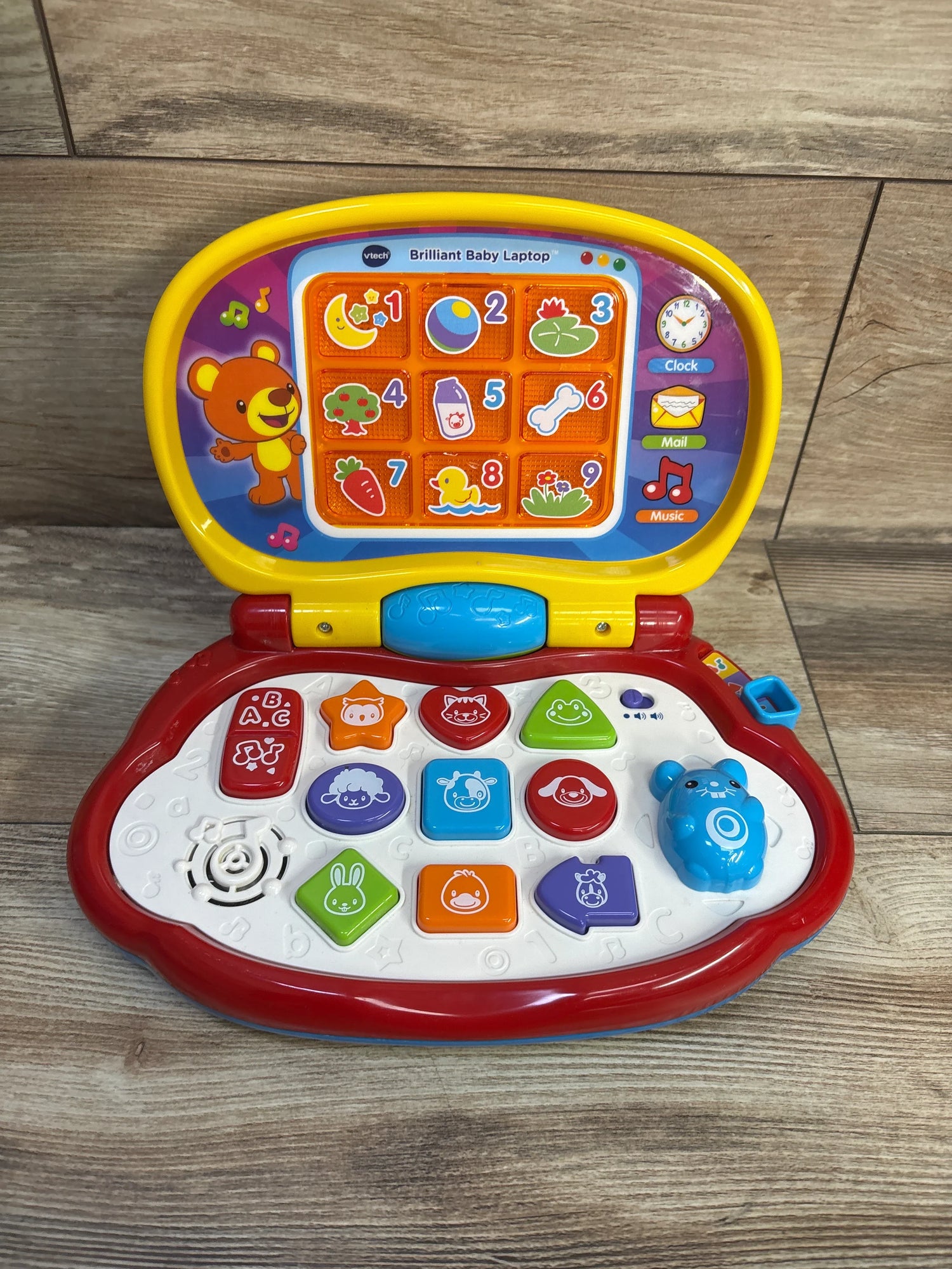 VTech Brilliant Baby Laptop Yellow