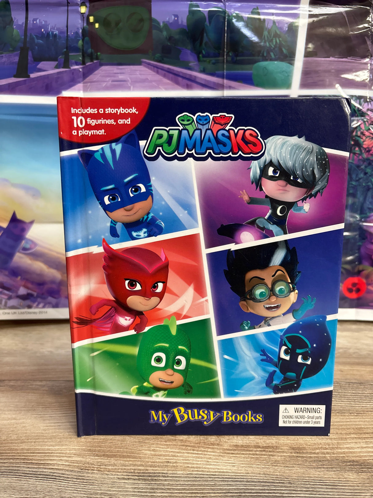 PJ Masks My Busy Books w/ Playmat & 10 Figures