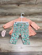 NEW Little Lass 3pc Jacket Set Pink sz 3-6m