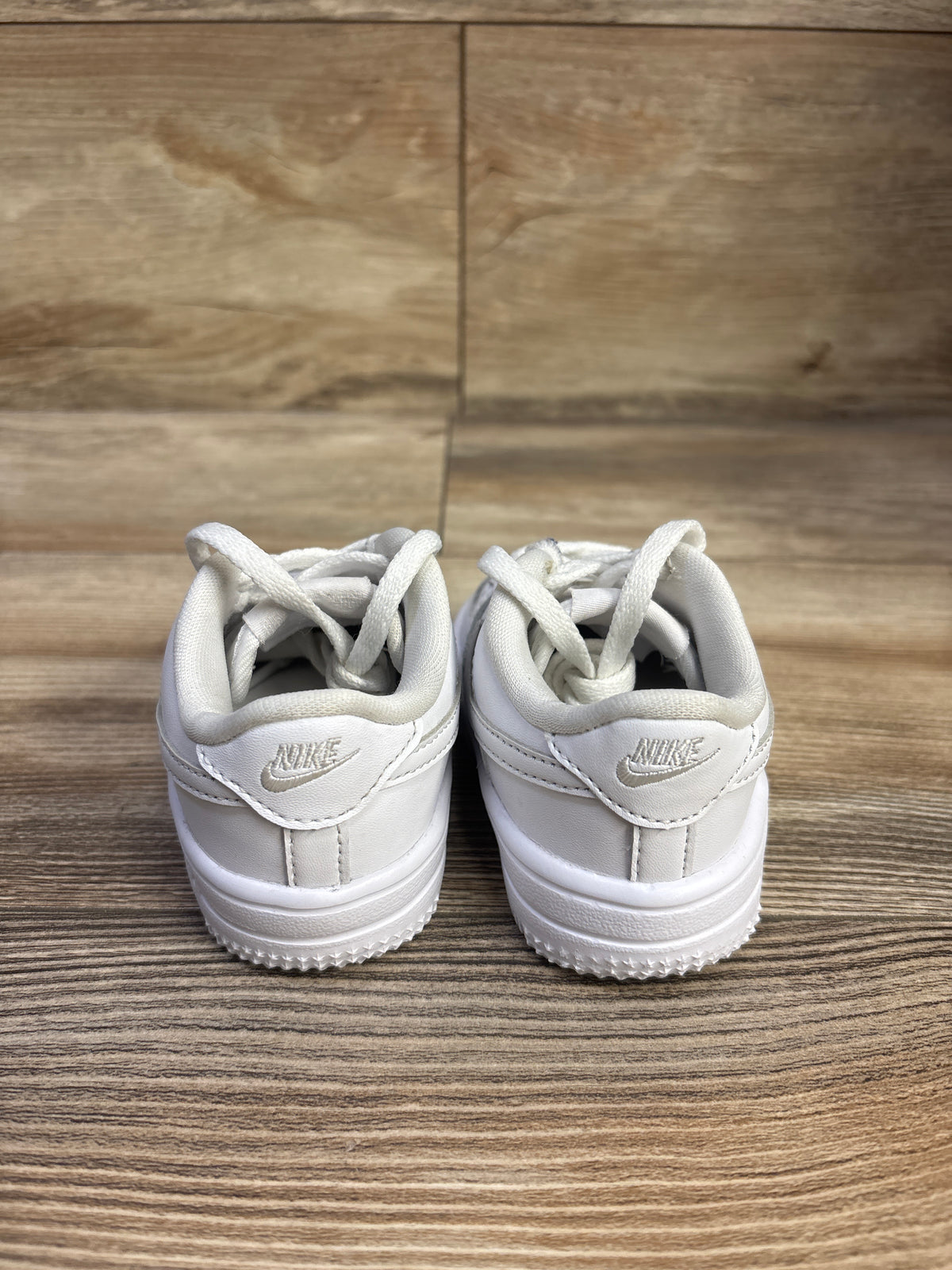 Nike Force 1 Low TD 'Triple White' Sneakers sz 6c