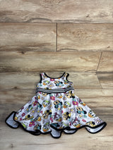 Disney Junior Minnie Mouse Dress White sz 3T