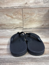 Rainbow Cape Sandals Black sz 11/12c