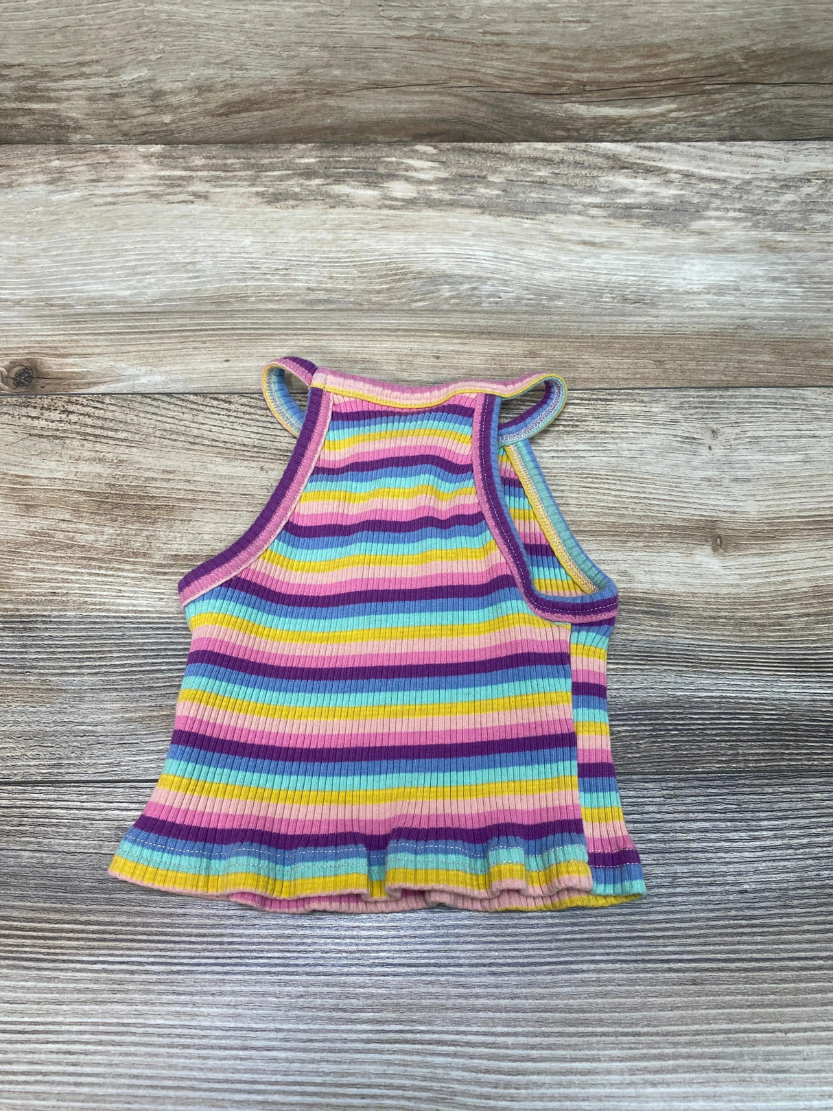 Shein Purple Striped Cropped Top sz 5T - Me 'n Mommy To Be