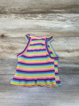 Shein Purple Striped Cropped Top sz 5T - Me 'n Mommy To Be