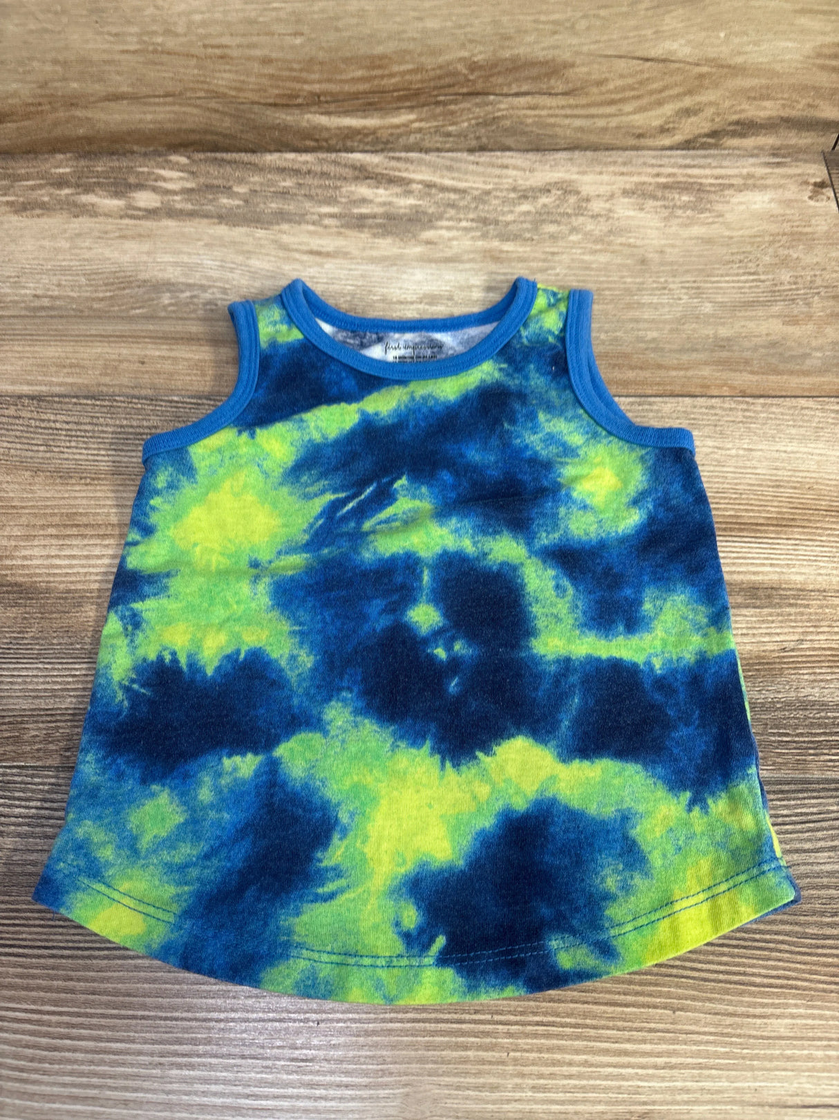 First Impressions Tie Dye Tank Top Blue sz 18m