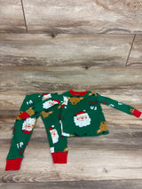 Carter's 2pc Christmas Pajama Set Green sz 2T
