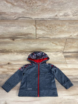 Athletic Works Camo Full Zip Jacket Grey sz 12m