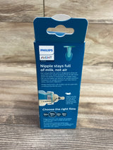 NEW Philips Avent Anti-Colic Baby Bottle with AirFree Vent Medium/Fast Flow, 9oz 1m+