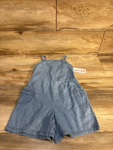 NEW Carter's Chambray Sleeveless Romper Blue sz 5T