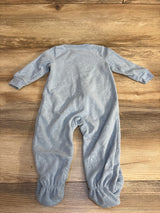 Carter's Floral Blanket Sleeper Blue sz 12m - Me n Mommy To Be
