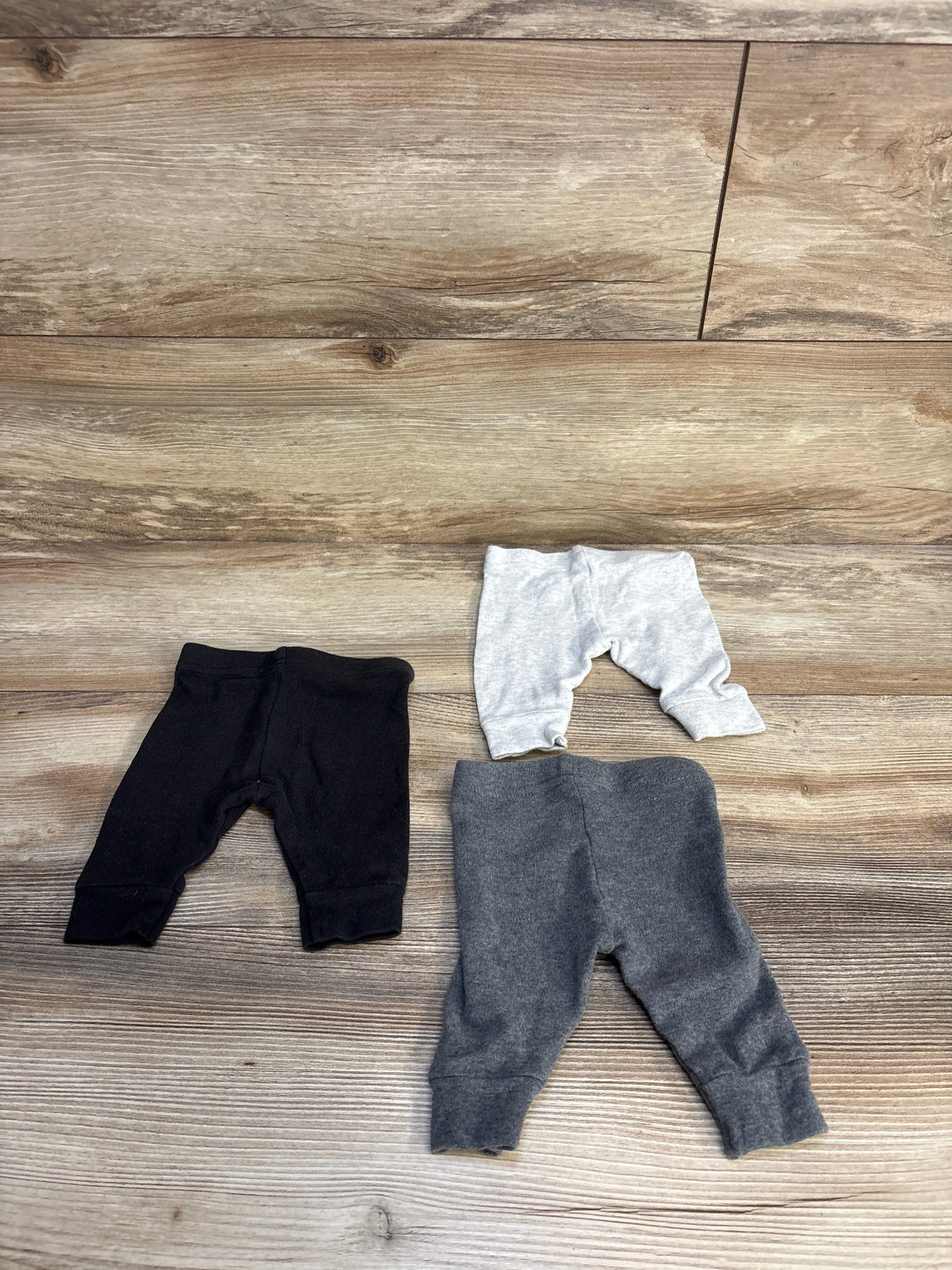 The Peanutshell 3pk Pants Grey sz Newborn