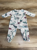 Just One You Dinosaur Sleeper White sz 6m