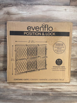 NEW Evenflo Position & Lock Doorway Gate Farmhouse Collection 26-42''