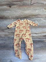 Kate Quinn Mushroom Footie Gold sz Newborn