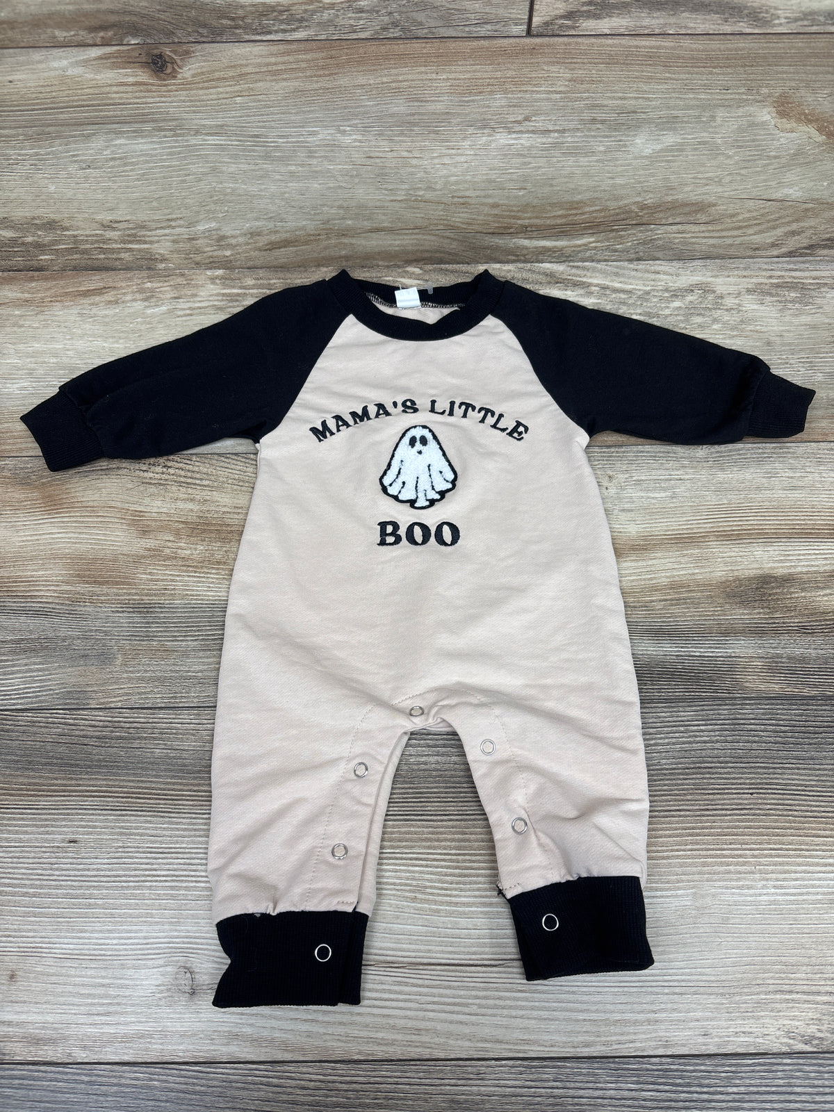 Lamuusaa Mama's Little Boo Coverall Black sz 3-6m
