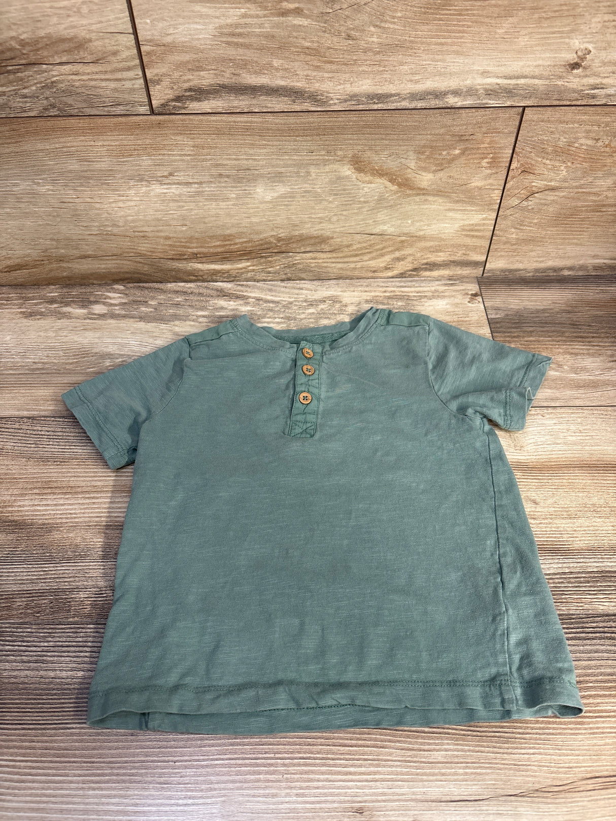 Tommy Bahama Henley Shirt Green sz 4T