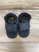 Jordan Black Crib Booties sz 3c