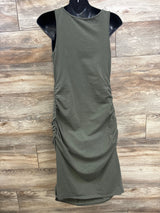 Motherhood Maternity Tank Bodycon Dress Green sz Large