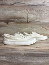 NEW Cat & Jack Tyler Slip-On Sneakers Off-White sz 6Y