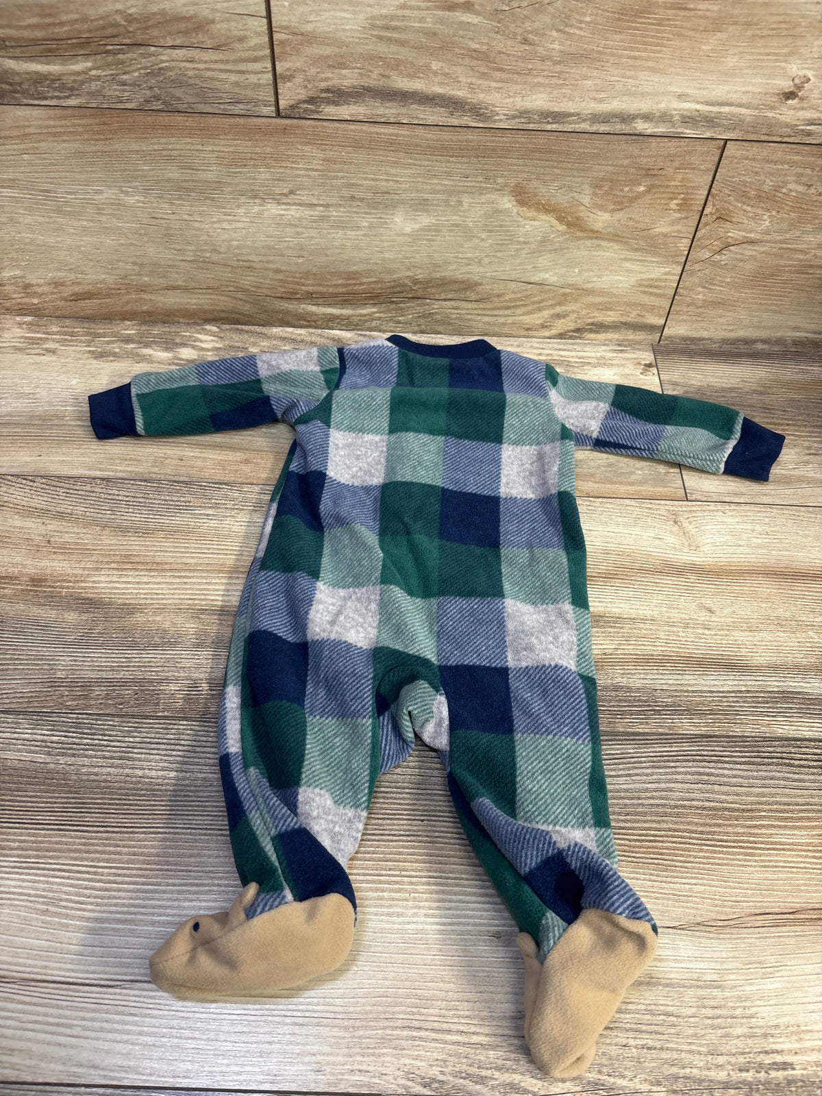 Carter's Blanket Sleeper Green sz 3m