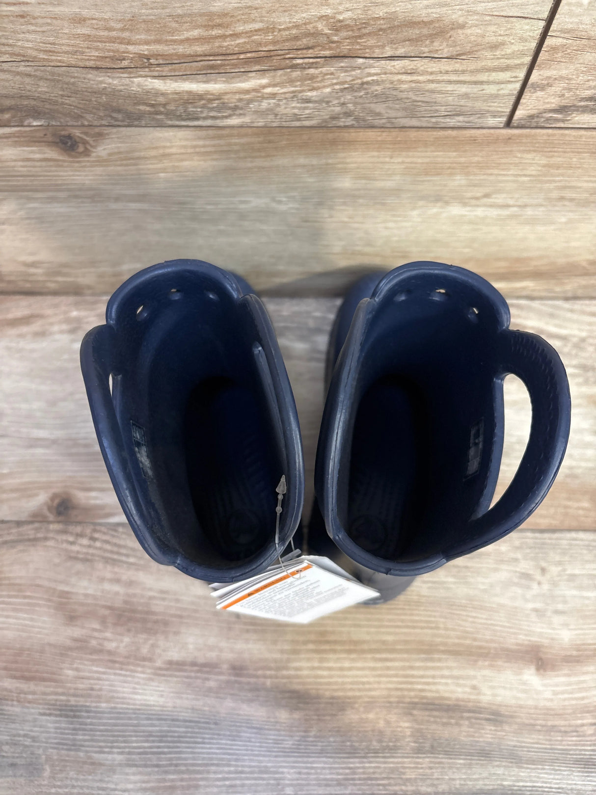 Crocs Handle-It Rain Boots Navy sz 2Y - Me n Mommy To Be
