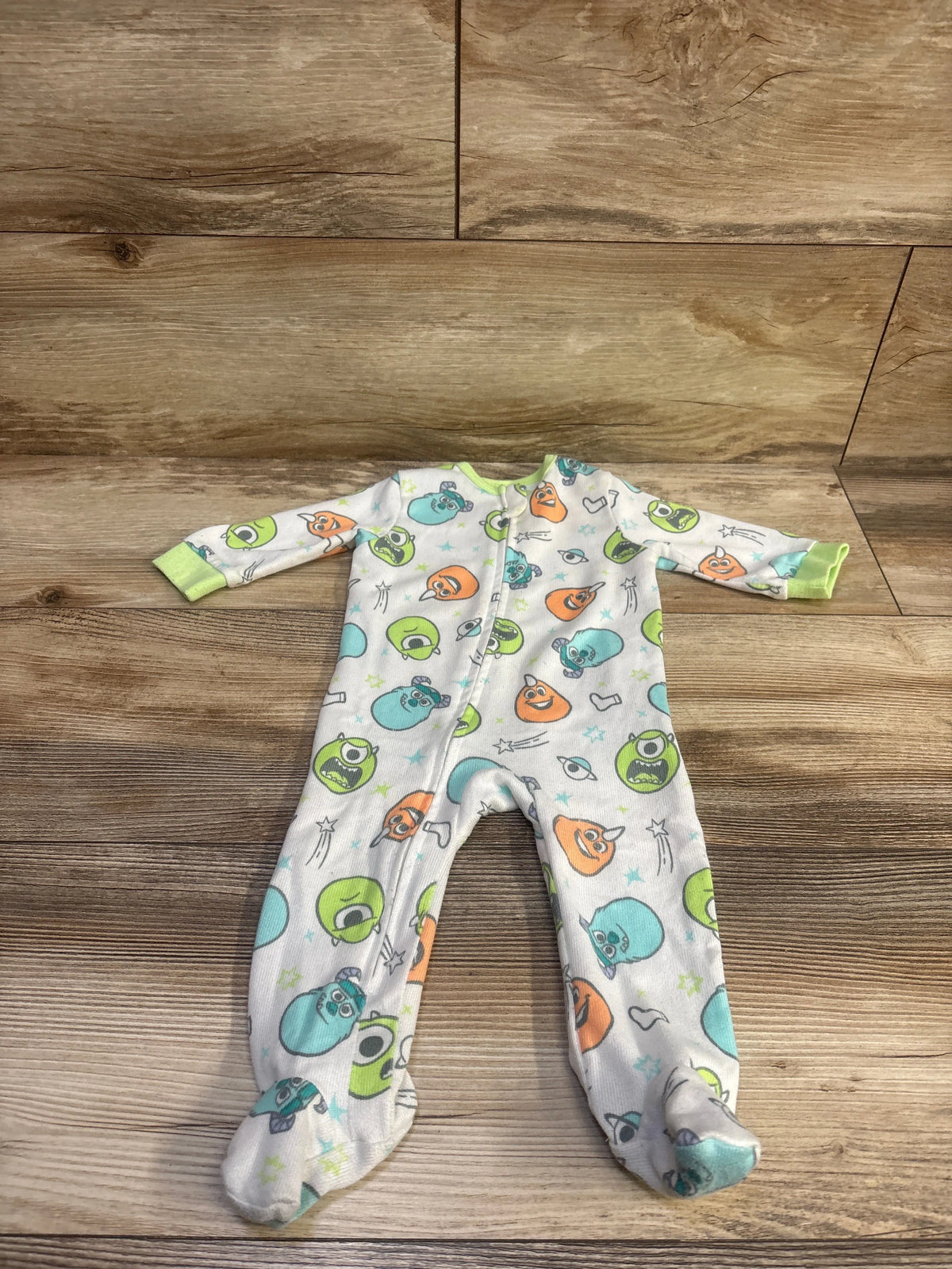 Disney Baby Monsters Inc. Sleeper White sz 3m