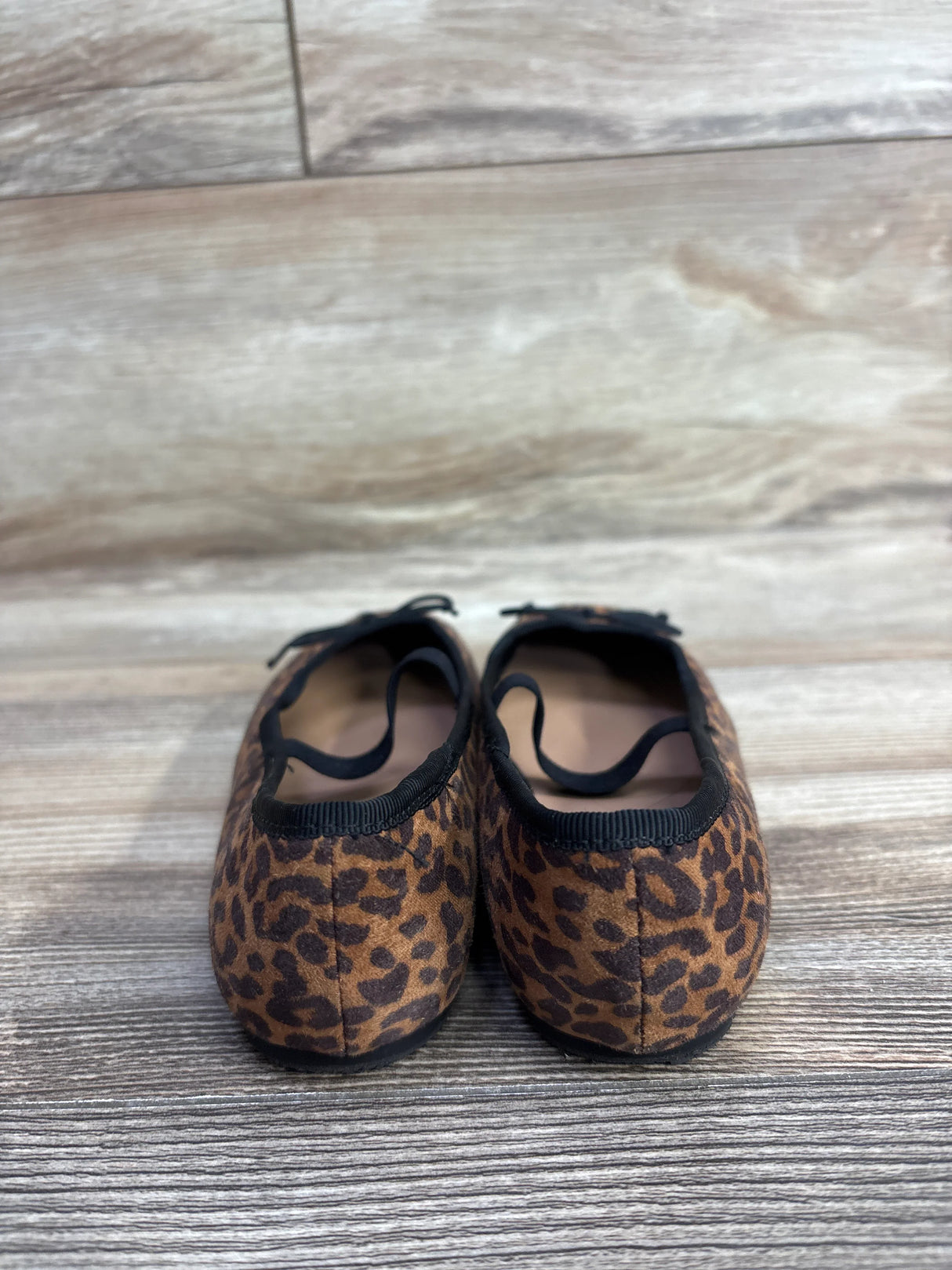 Old Navy Leopard Print Ballet Flats Brown sz 11c