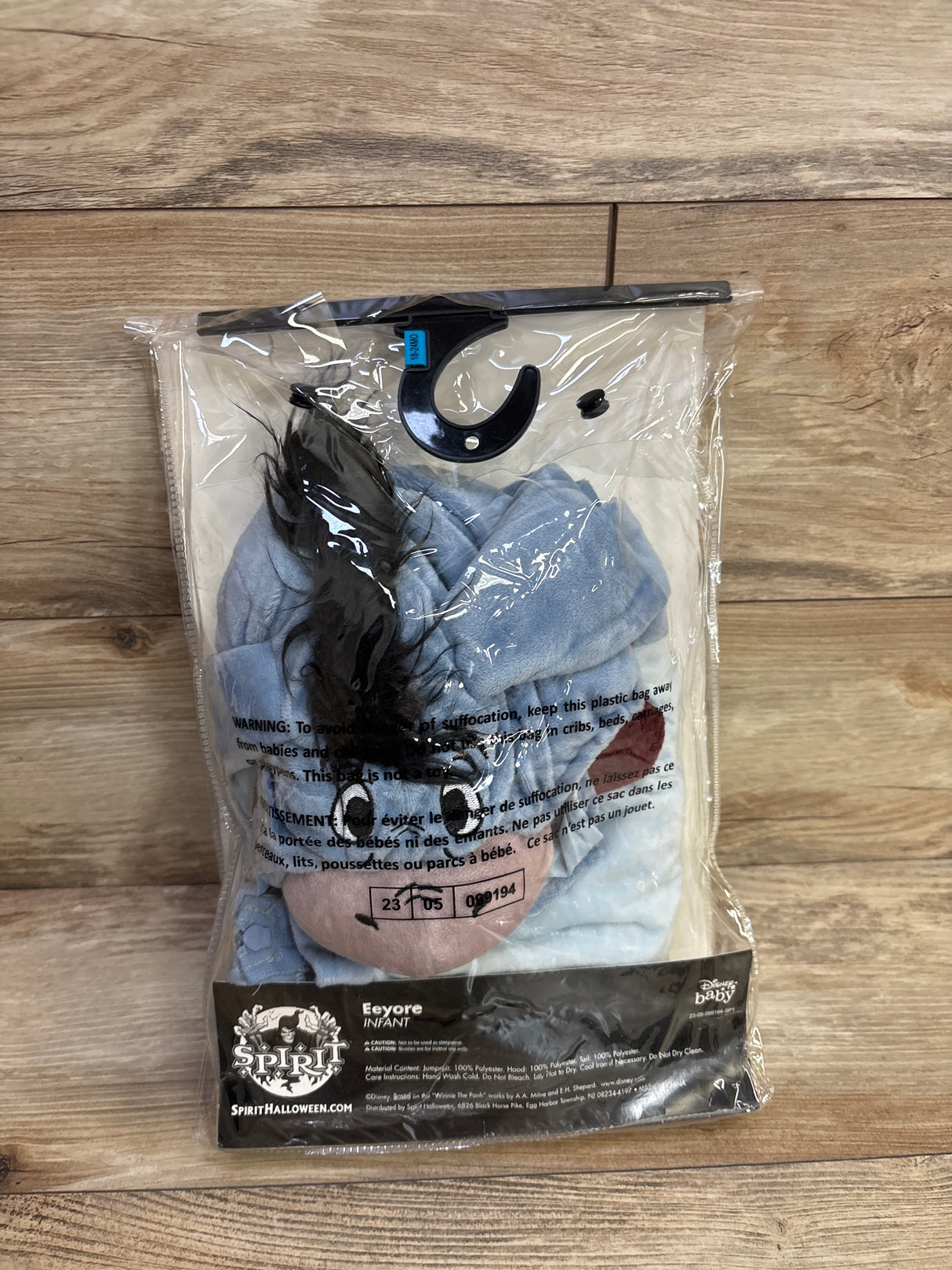 Disney Baby Eeyore Costume sz 18-24m