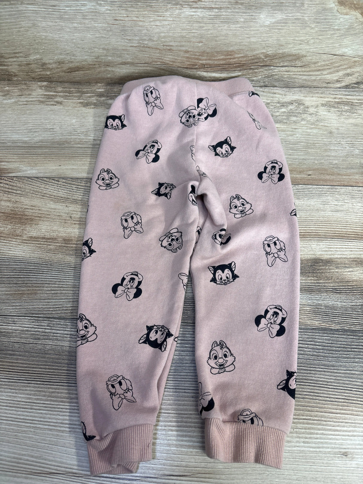 H&M Disney Minnie Mouse Joggers Beige sz 2T