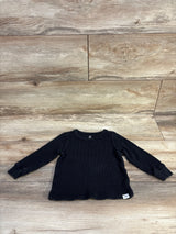 Baby Gap Thermal Long Sleeve Shirt Black sz 18-24m