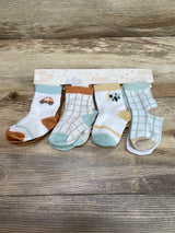 NEW Danbar Stars & Dreamers 8Pk Super Soft Socks Sz 0-12m