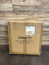 Safety 1st Easy Install Walk Through Safety Gate White 29-38'' 2pk