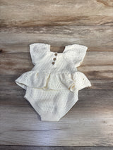 Jessica Simpson Knitted Jumpsuit White sz 0-3m