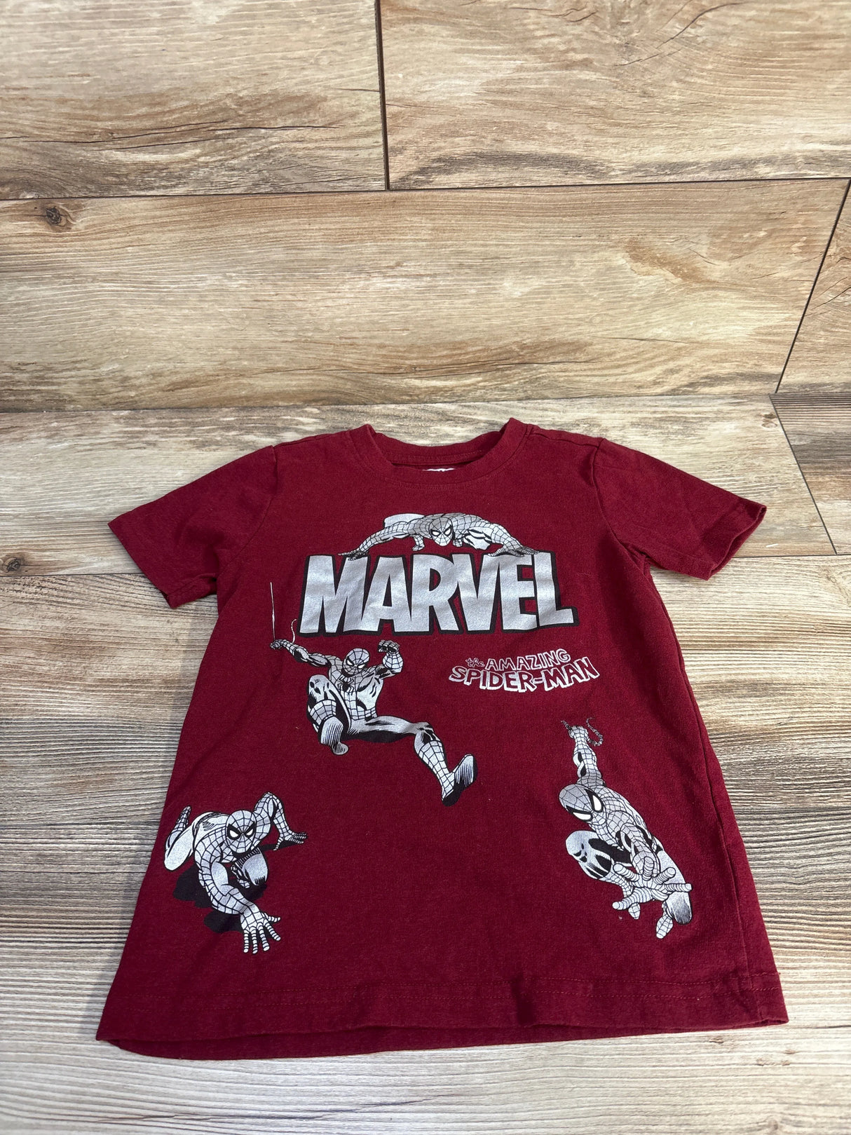 Marvel Spider-Man Shirt Red sz 5T