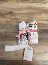 NEW Pottery Barn Kids Dr. Seuss's The Grinch Baby Pajama Sleeper White sz 3-6m