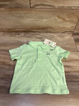 NEW First Impressions Polo Shirt Lime Green sz 18m