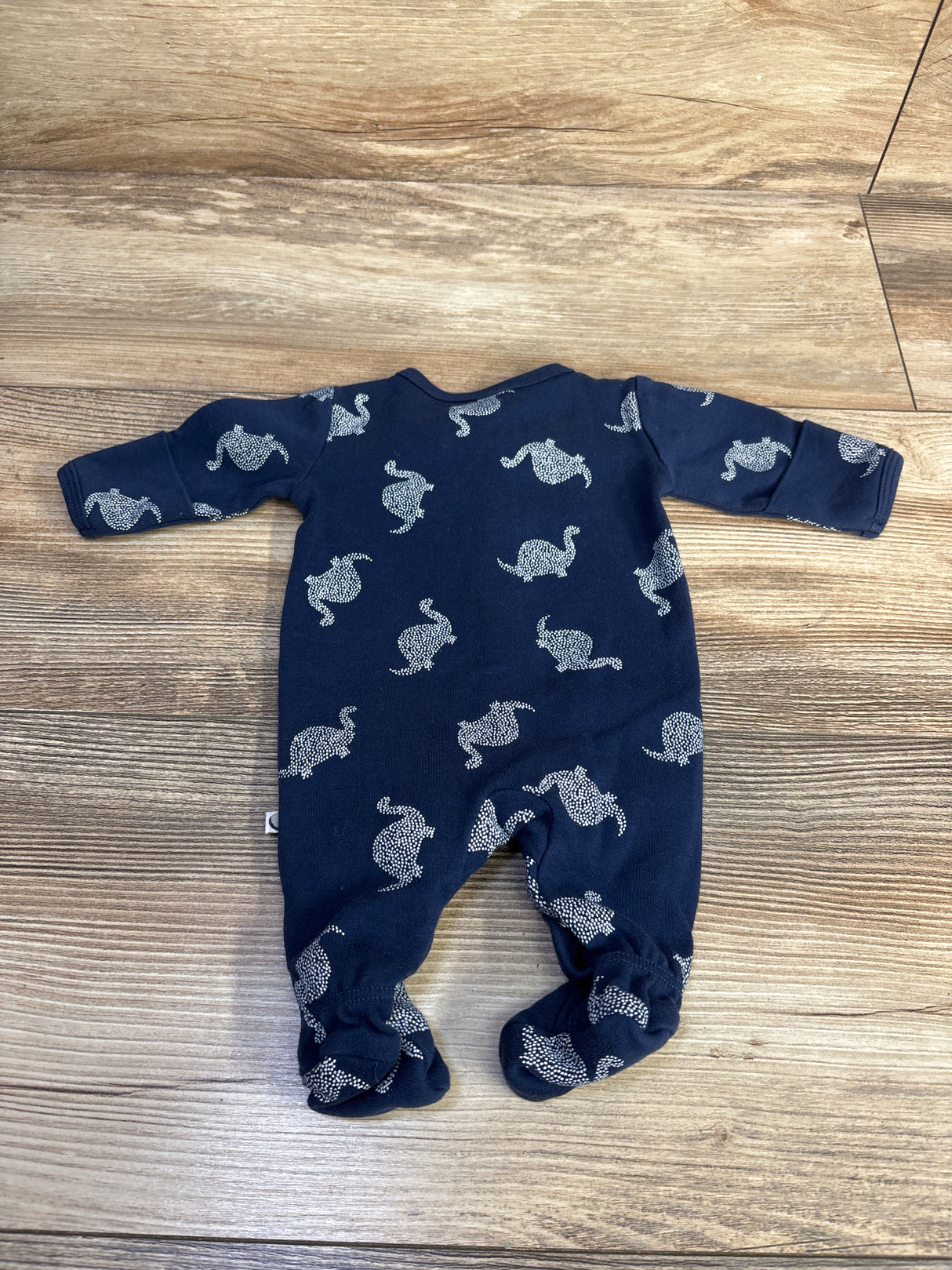 Petit Lem Dinosaur Sleeper Navy sz Preemie