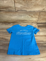 Cat & Jack Most Amazing Brother Shirt Blue sz 4T