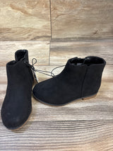 NEW Cat & Jack Penelope Zipper Booties Black sz 7c