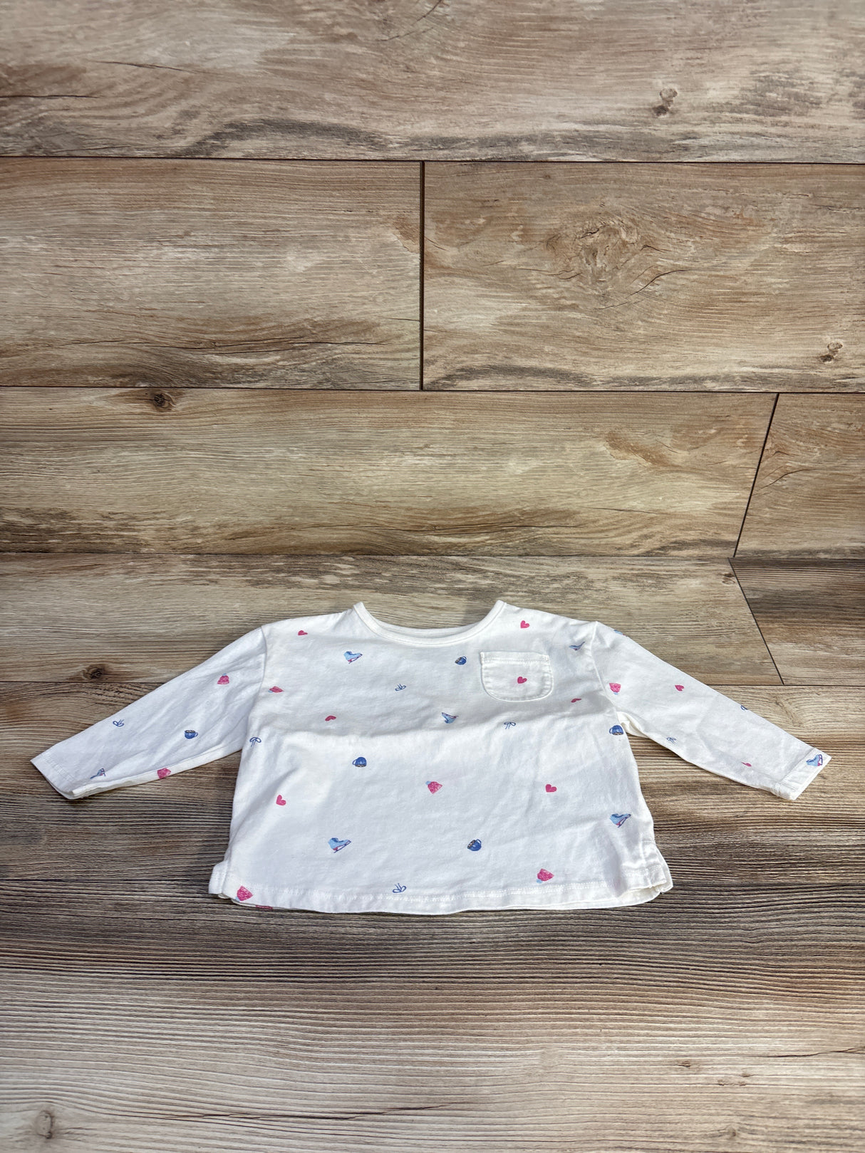 Carter's Pocket Shirt White sz 18m