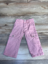 Jessica Simpson Denim Cargo Jeans Pink sz 2T