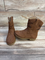 Rachel Shoes Lil' Jayla Western Boots Brown sz 10c