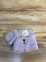 NEW Toby & Me Hat & Mittens Set Purple