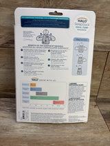 NEW Halo SleepSack Ideal Temp Swaddle Grey sz 0-3m