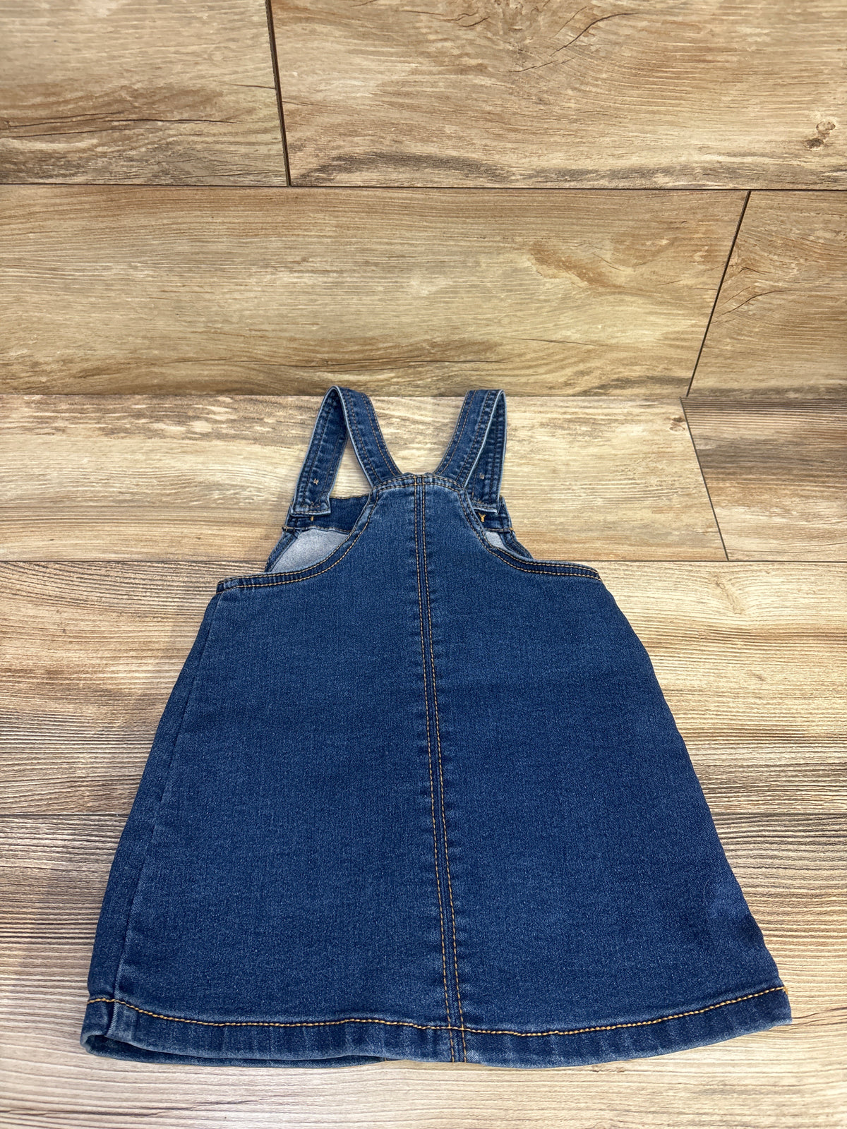 Wonder Nation Button Front Denim Skirtall Blue sz 2T