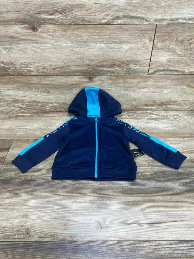 NEW Athletic Works Full Zip Hoodie Navy sz 12m - Me n Mommy To Be