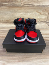NEW Air Jordan 1 Retro High OG TD 'Satin Bred' Sneakers sz 5c